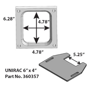 Unirac 6 x 4 Adapter